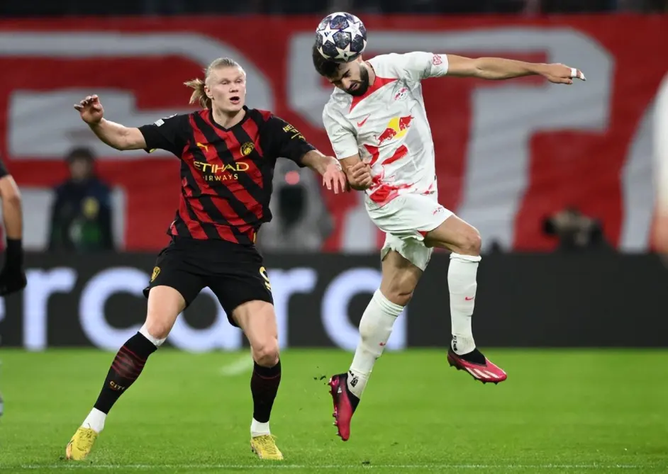 曼城vs莱比锡回放